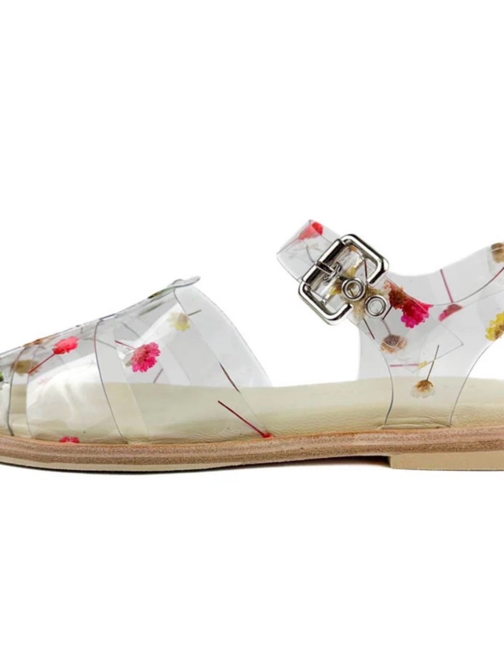 Freda Salvador - Sera Fisherman Sandal (Floral PVC) sz 10 - Picture 3 of 8